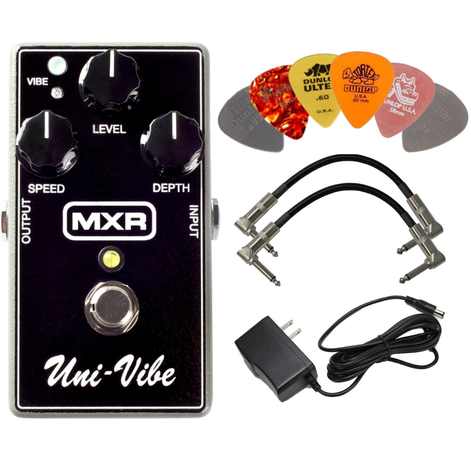 Amazon.com: MXR M68 Uni-Vibe Chorus Vibrato Effects Pedal BUNDLE