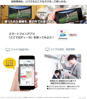 Amazon | パナソニック 1TB 3チューナー ブルーレイレコーダー 4K