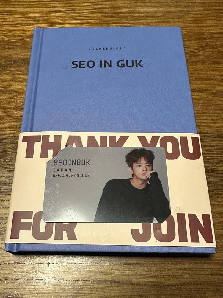 ソ・イングクファンクラブスケジュール帳クリアファイル