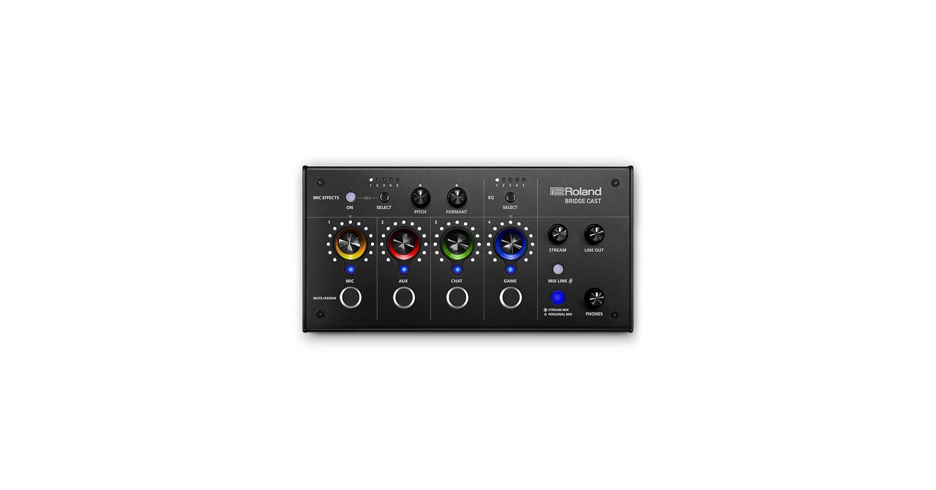 Amazon.com: Roland BRIDGE CAST Dual Bus Gaming Mixer in Black