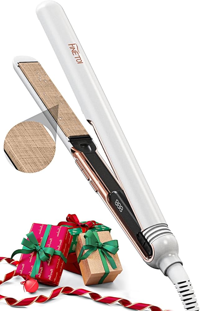 Amazon | FINETOl ヘアアイロン ストレート&カール【シルクプレート