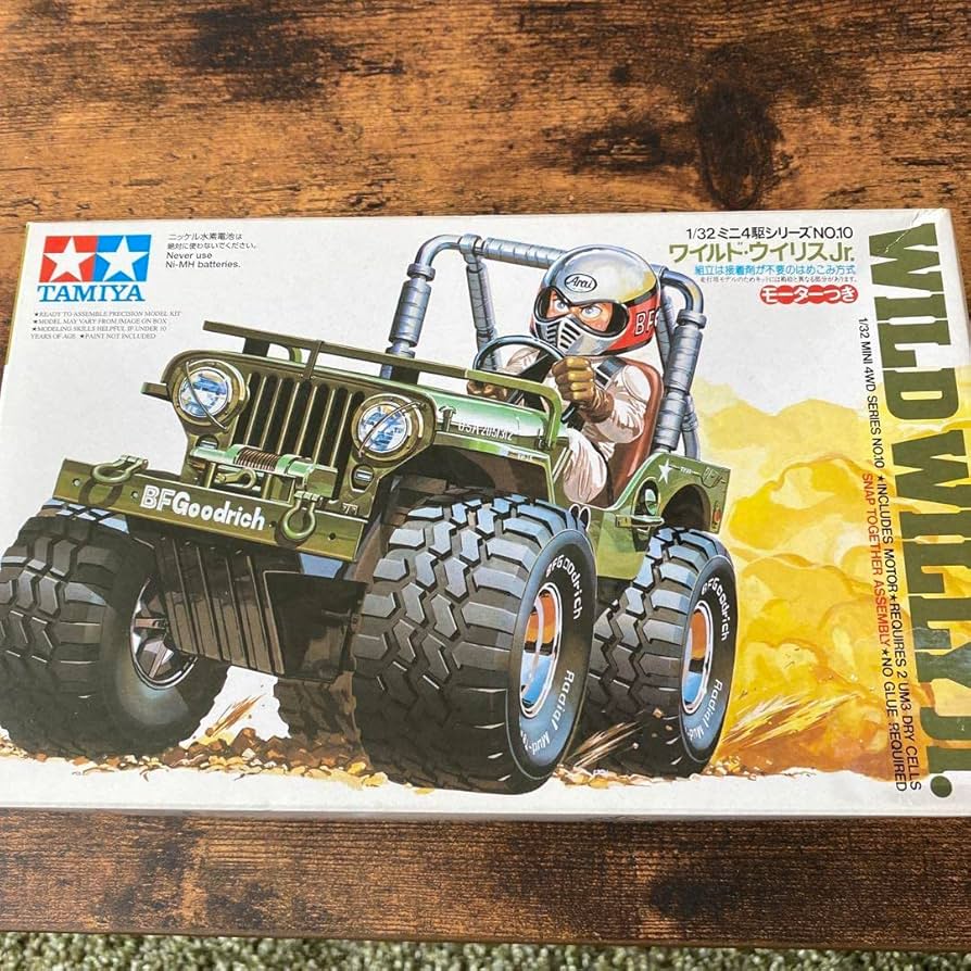 Amazon | タミヤ 1/32 ミニ4駆シリーズ NO.10 ワイルド・ウイリスJr. 通販