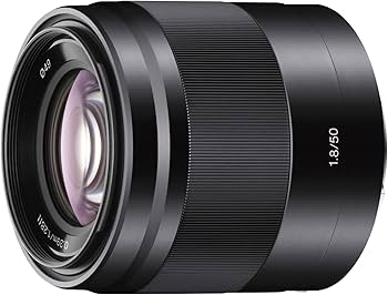 Amazon.com : SONY E 50mm F1.8 OSS SEL50F18 -B (Black) for Sony E