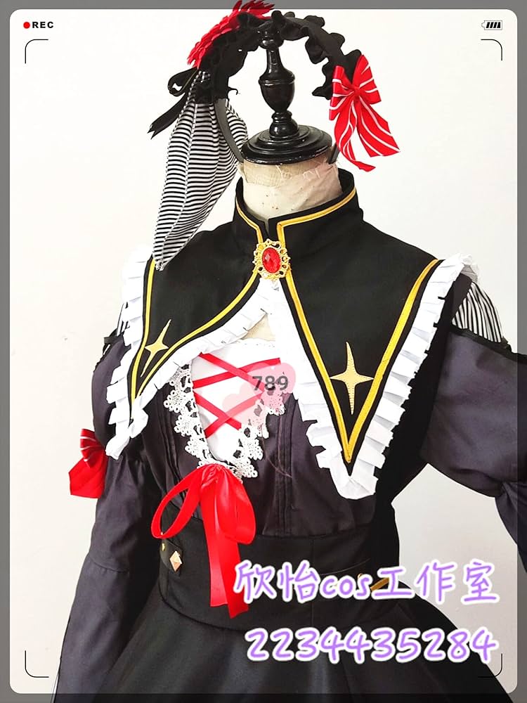 Amazon.co.jp: 実物撮影 にじさんじ 卯月コウ コスプレ 衣装+髪飾り