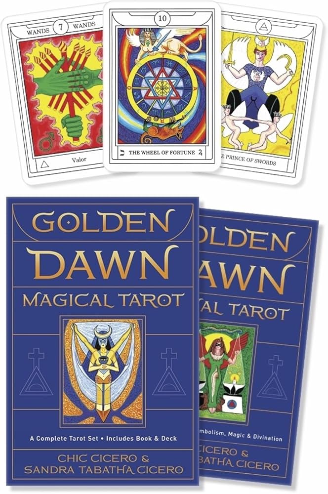 Golden Dawn Magical Tarot: Cicero, Chic, Cicero, Sandra Tabatha