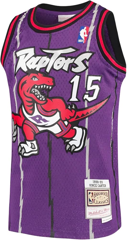 Amazon.com: Vince Carter Toronto Raptors NBA Youth Throwback