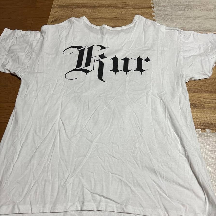 清春/黒夢 ラストツアーᎢシャツ BIG TEE アンディー L 清春/黒夢