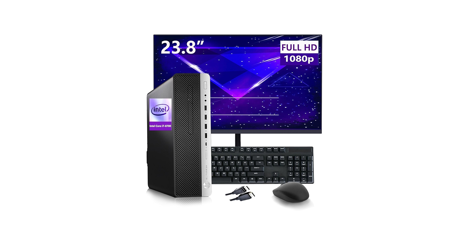 Amazon.com: HP EliteDesk 800 G4 SFF Business Desktop PC with New