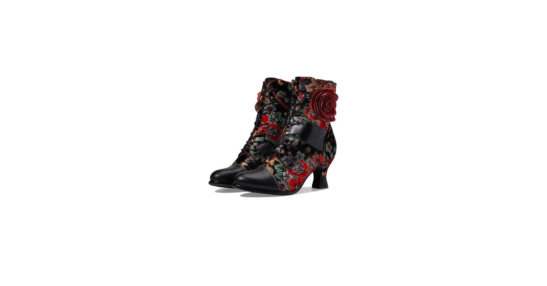 Amazon.com: L'Artiste by Spring Step Women's Roselia Black Multi