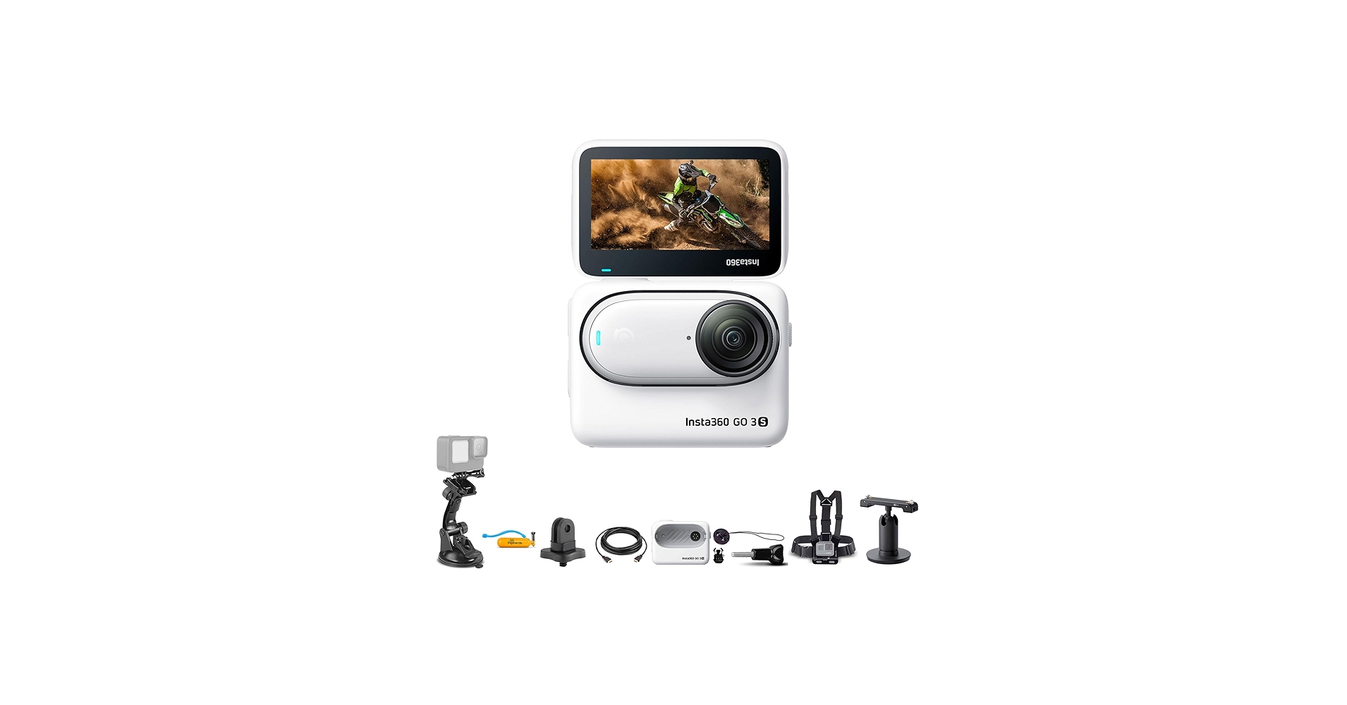 Amazon.com : Insta360 GO 3S (White) 64GB Tiny Mighty 4K Action