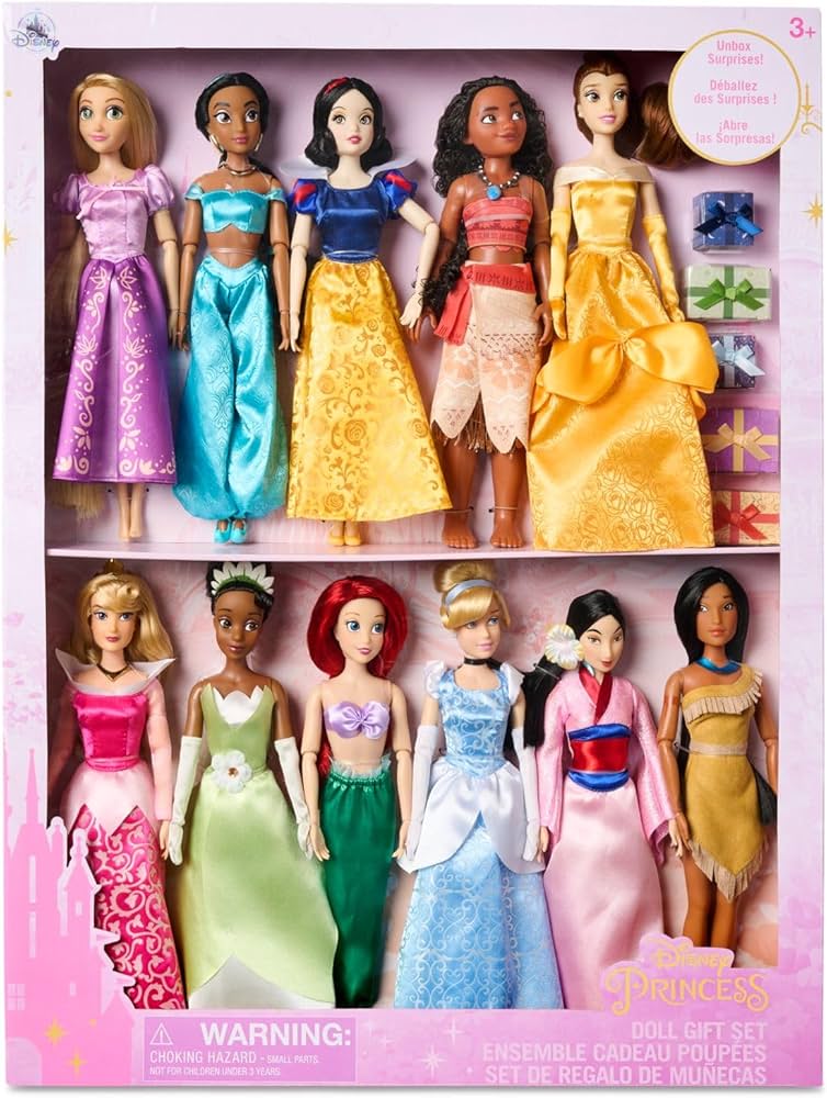 Amazon | ディズニーストア公式プリンセスクラシックドール(ギフト