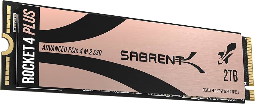 Amazon.com: SABRENT 2TB Rocket 4 Plus NVMe 4.0 Gen4 PCIe M.2 2280