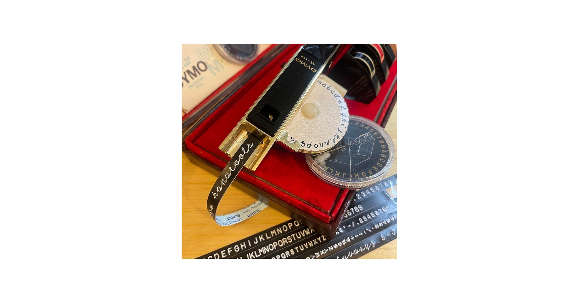 Amazon.co.jp: 文字が繋がる筆記体 ダイモ DYMO M-10 165-17-2