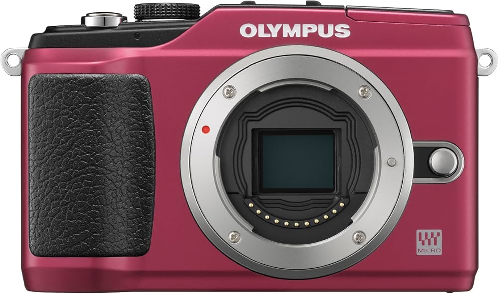 Amazon | OLYMPUS ミラーレス一眼 PEN E-PL2 ボディ レッド E-PL2 BODY