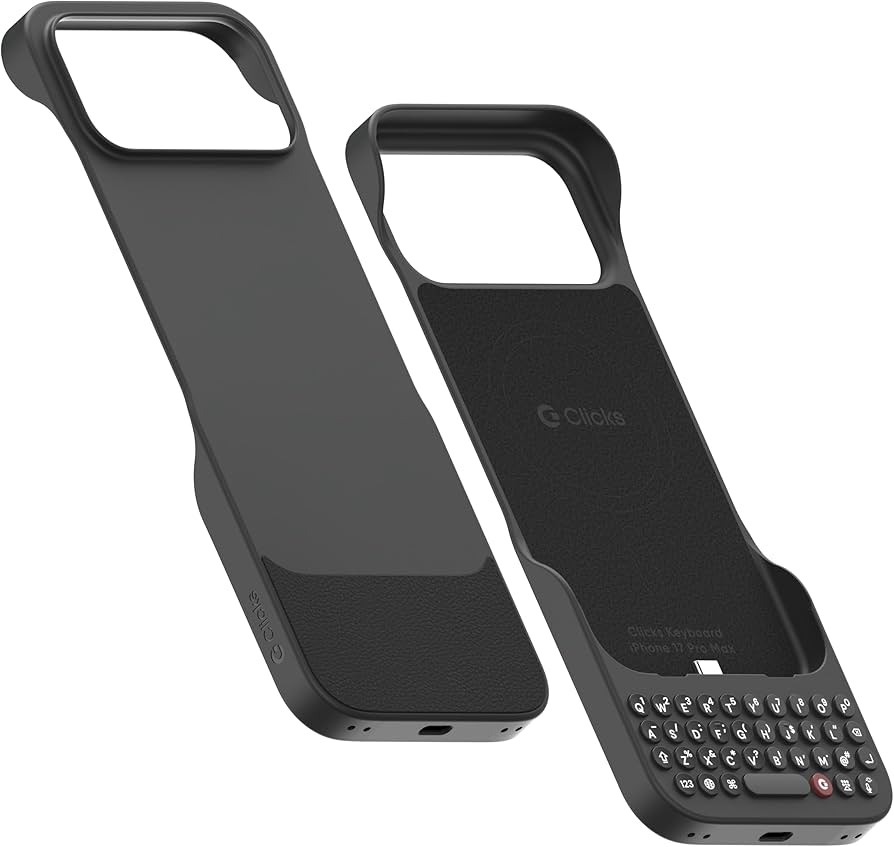 Amazon.co.jp: Clicks(クリックス) iPhone 17 / 17 Pro用 キーボード