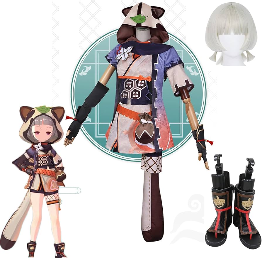 Amazon.co.jp: 原神 コスプレ 早柚 さゆ Sayu コスプレ 衣装【ウィッグ
