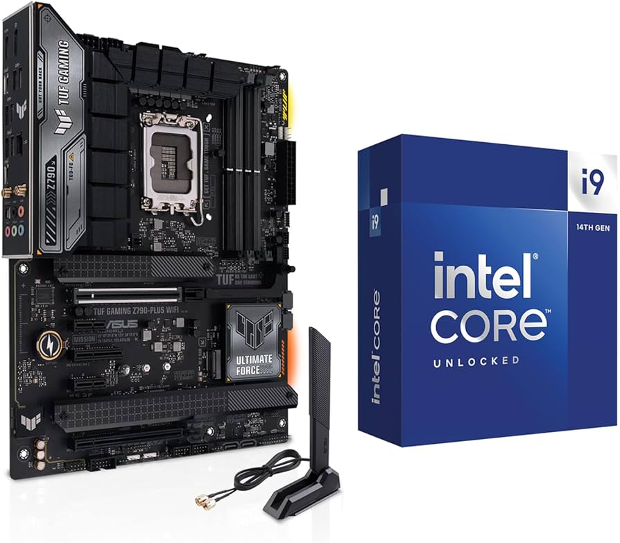 Amazon.com: INLAND 3-in-1 Combo: Intel Core i9-14900K CPU+ASUS Tuf