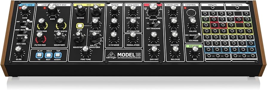 Amazon.com: Behringer Model 15 Semi-modular Analog Synthesizer