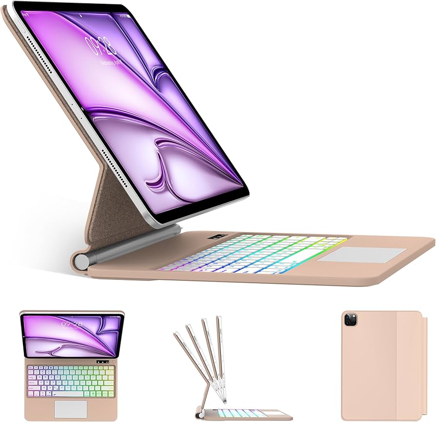 Amazon.com: Magic Keyboard Case for iPad Air 11 inch (M3 2025, M2