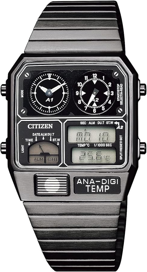 Amazon.co.jp: [シチズン]CITIZEN アナデジテンプ ANA-DIGI TEMP 復刻