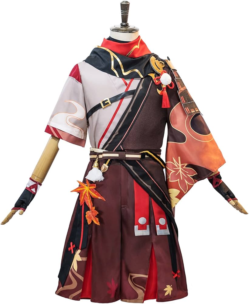 Amazon.co.jp: [NOKIJP] 原神 コスプレ 稲妻 楓原万葉 コスプレ衣装