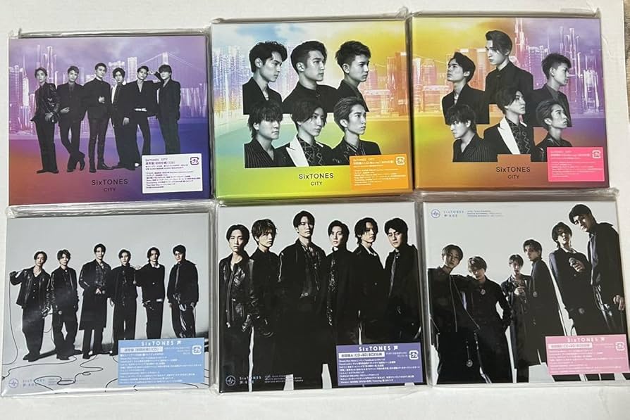 Amazon.co.jp: SixTONES アルバム CITY 声 3形態 CD Blu-ray : おもちゃ