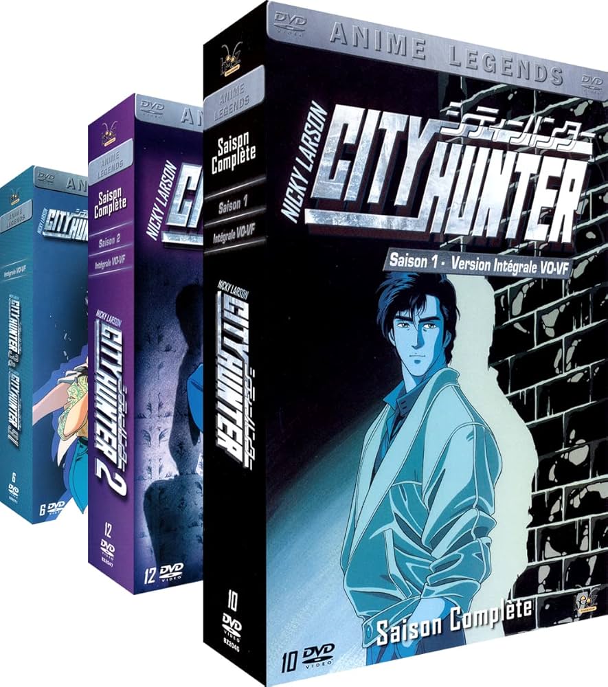 City Hunter (Nicky Larson) - Intégrale (non censurée) - 3 Coffrets