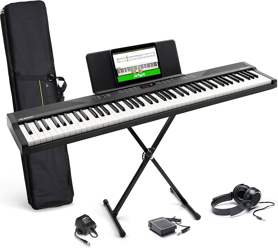 Amazon.co.jp: Alesis 電子ピアノ 88鍵盤 フルサイズ鍵盤 初心者向け