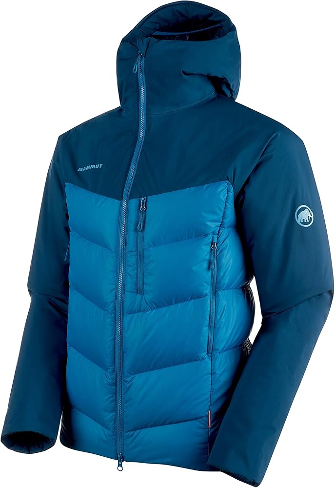 Amazon | Mammut Rime Pro IN Hybrid Hooded Jacket sapphire/wing