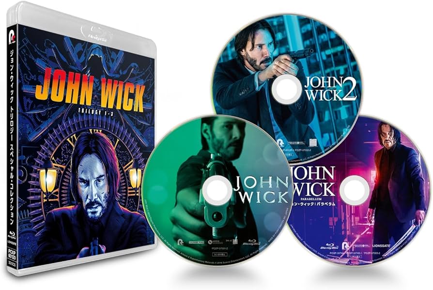 Amazon.co.jp: ジョン・ウィック トリロジー Blu-ray スペシャル