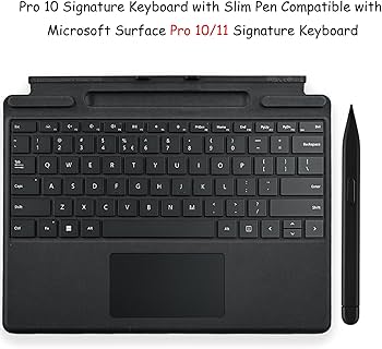 Amazon.com: Pro 10 Signature Keyboard with Slim Pen Compatible