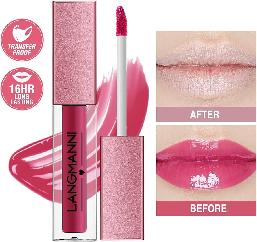 Amazon | 12pcsリップグロスセット、水分補給長続き防水非粘着カップ