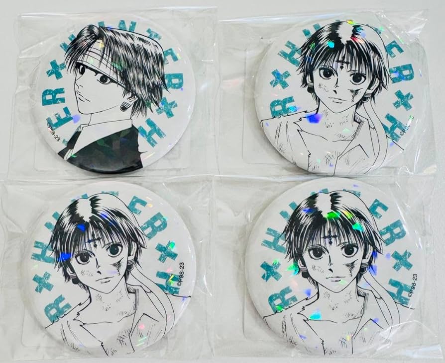 Amazon | HUNTER × HUNTER オールスター缶バッジ クロロ | バッジ