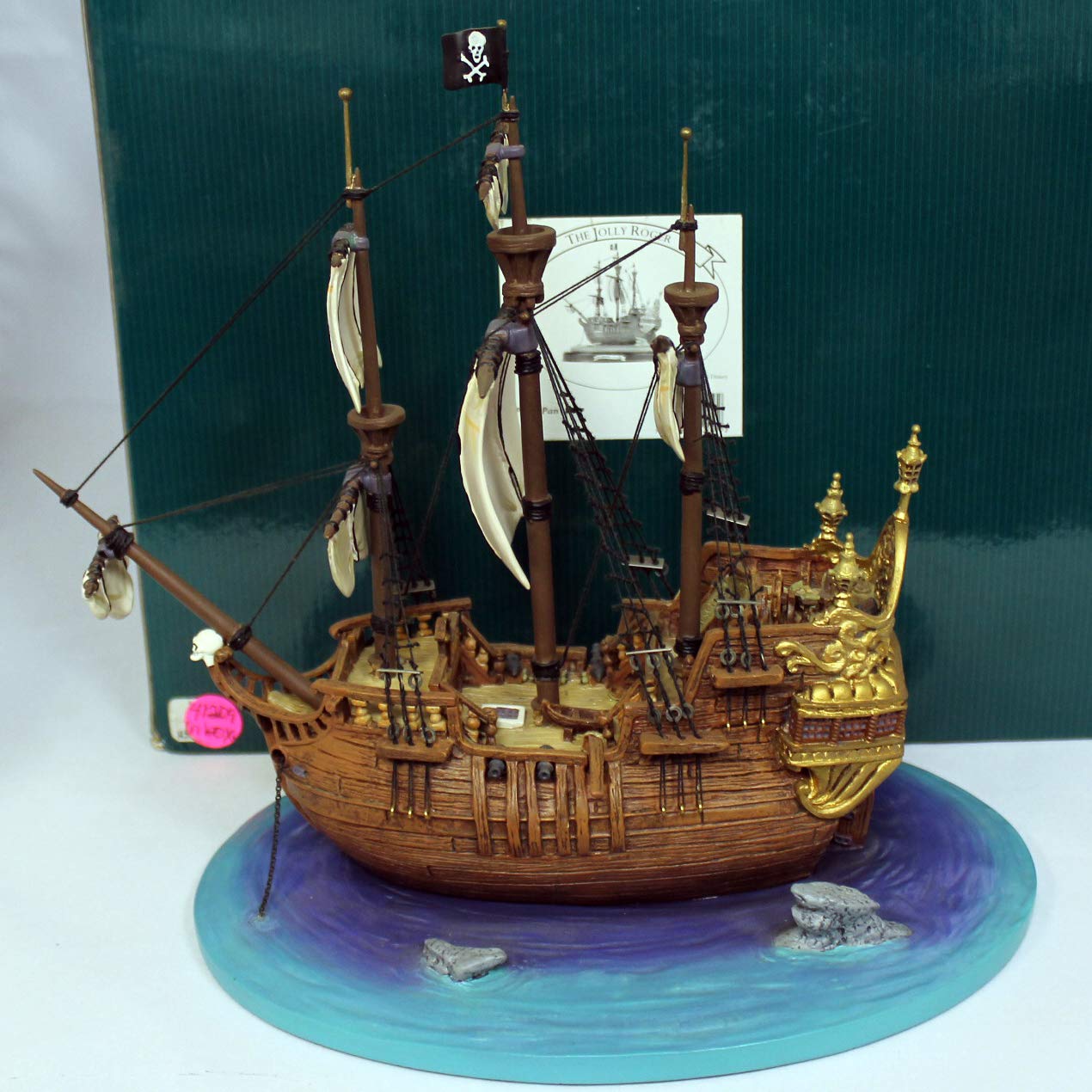 Amazon.com: WDCC Disney Classics Peter Pan Captain Hook Ship Jolly