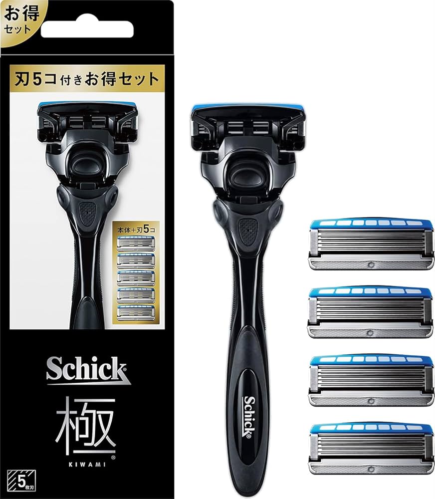 Amazon.co.jp: Schick(シック) 極 KIWAMI 5枚刃 コンボパック ホルダー