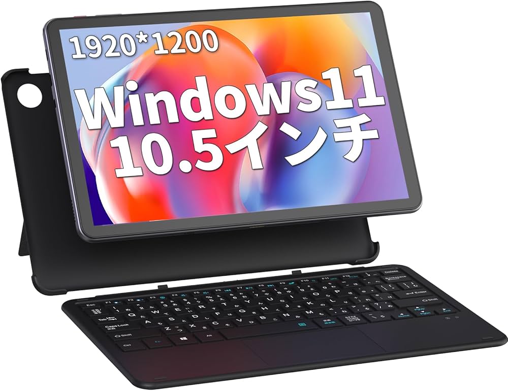 Amazon.co.jp: Zwide windows11 タブレットPC 10.5インチ N4020 2in1