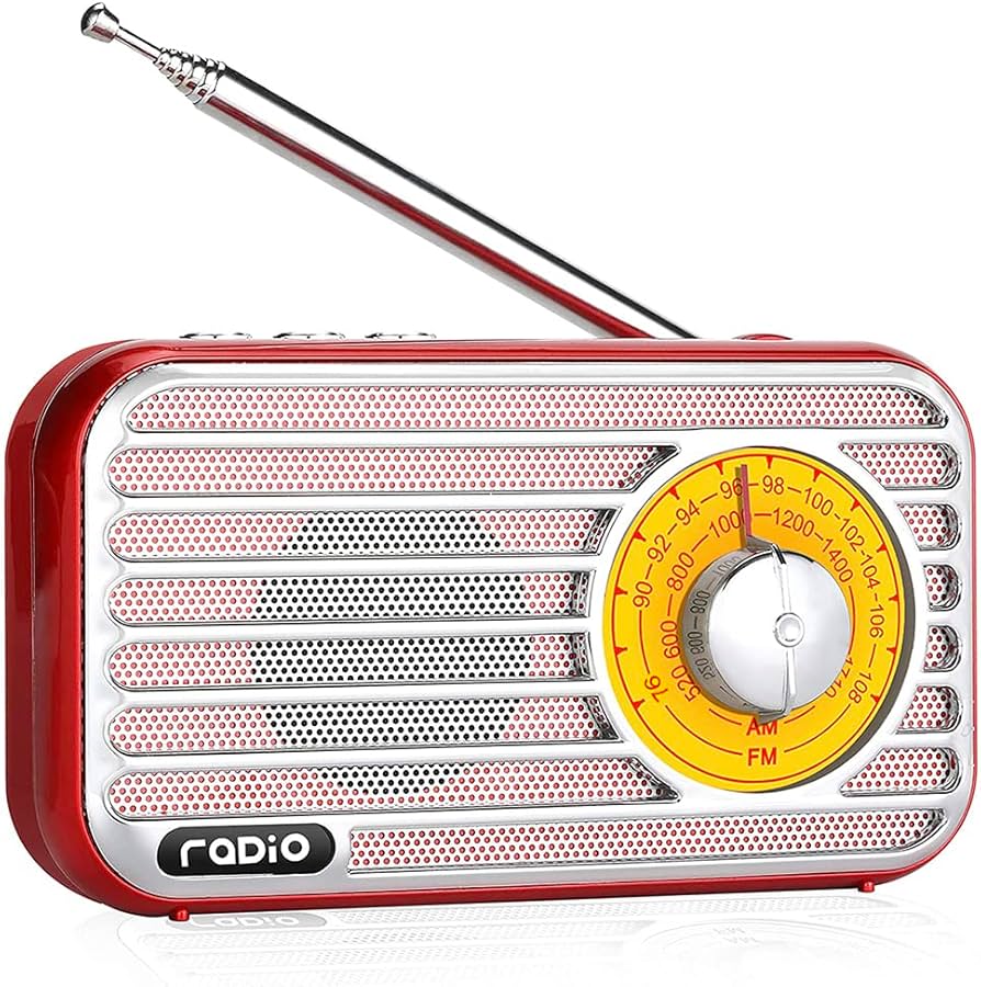 Amazon.co.jp: 携帯ラジオ FM AM, ポータブル ラジオワイド ステレオ