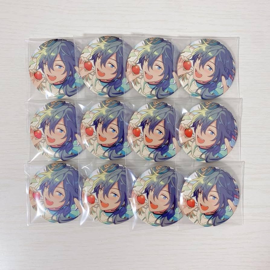 あんスタ Crazy:B 椎名ニキ 缶バッジ ハート缶バッジ 傾心徽章 ニキ