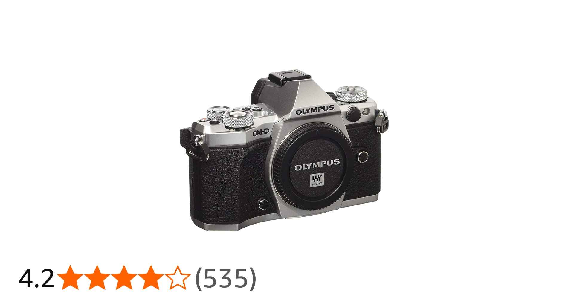 Olympus OM-D E-M5 Mark II Micro Four Thirds System Camera, 16.1
