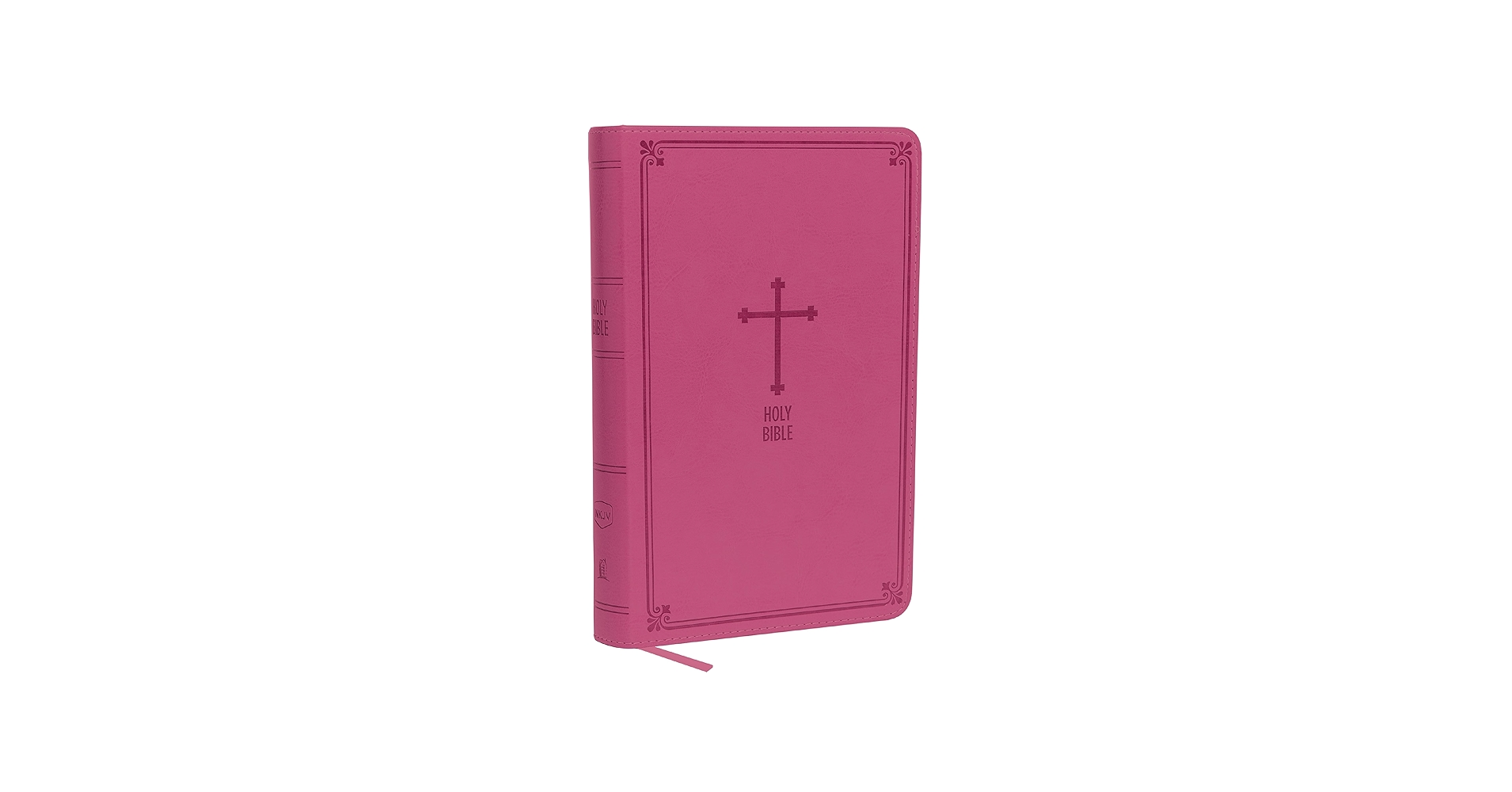 NKJV, Deluxe Gift Bible, Leathersoft, Pink, Red Letter, Comfort