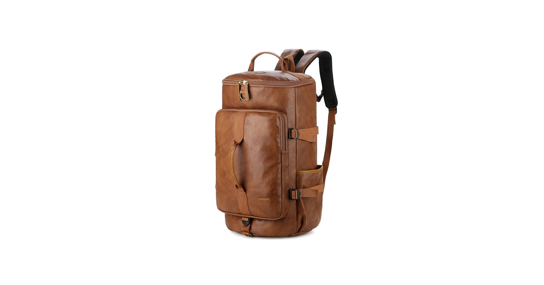 Amazon.com | Baosha Stylish Vegan Leather Men Weekender Travel