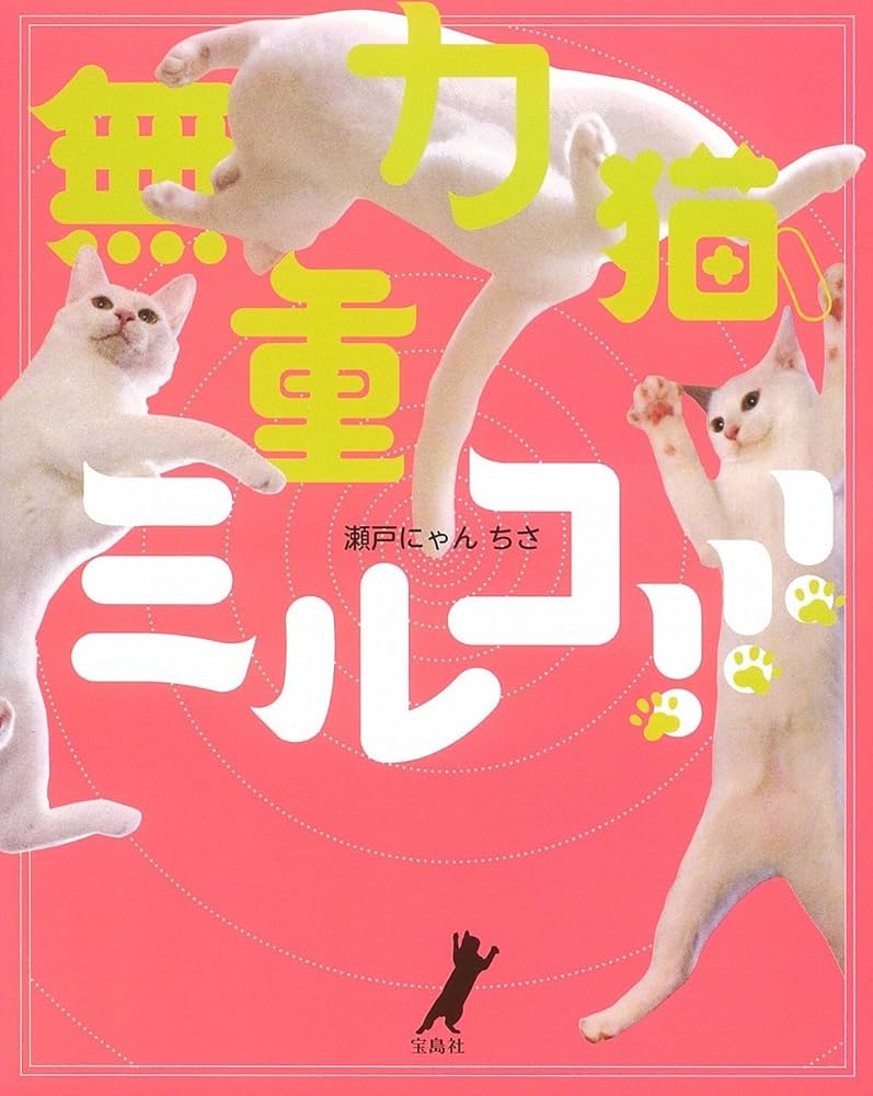 無重力猫、ミルコ!!! 【ステッカーシール付き】 | 瀬戸にゃん ちさ |本