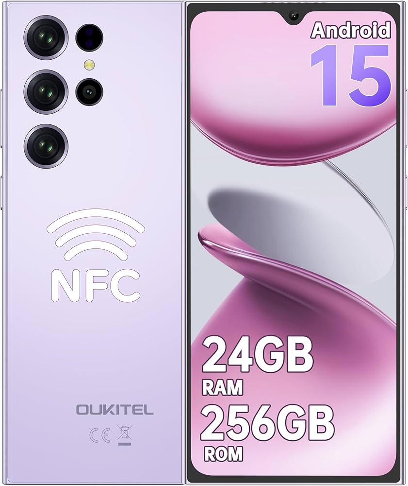 Amazon | OUKITEL C61 Pro SIMフリー スマホ 24GB RAM+256GB ROM 1TB