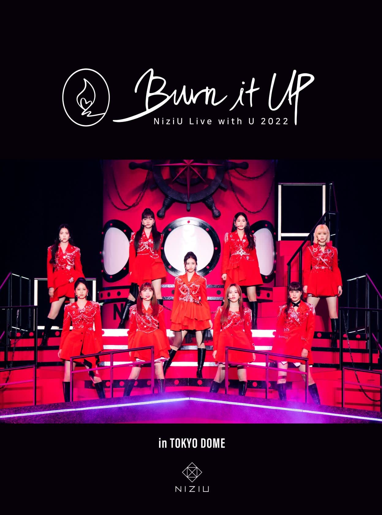 Amazon.co.jp: NiziU Live with U 2022 “Burn it Up