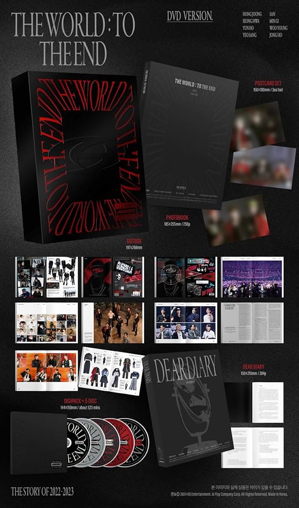 ATEEZ, ATEEZ, ATEEZ - ATEEZ THE WORLD TO THE END. DVD VER