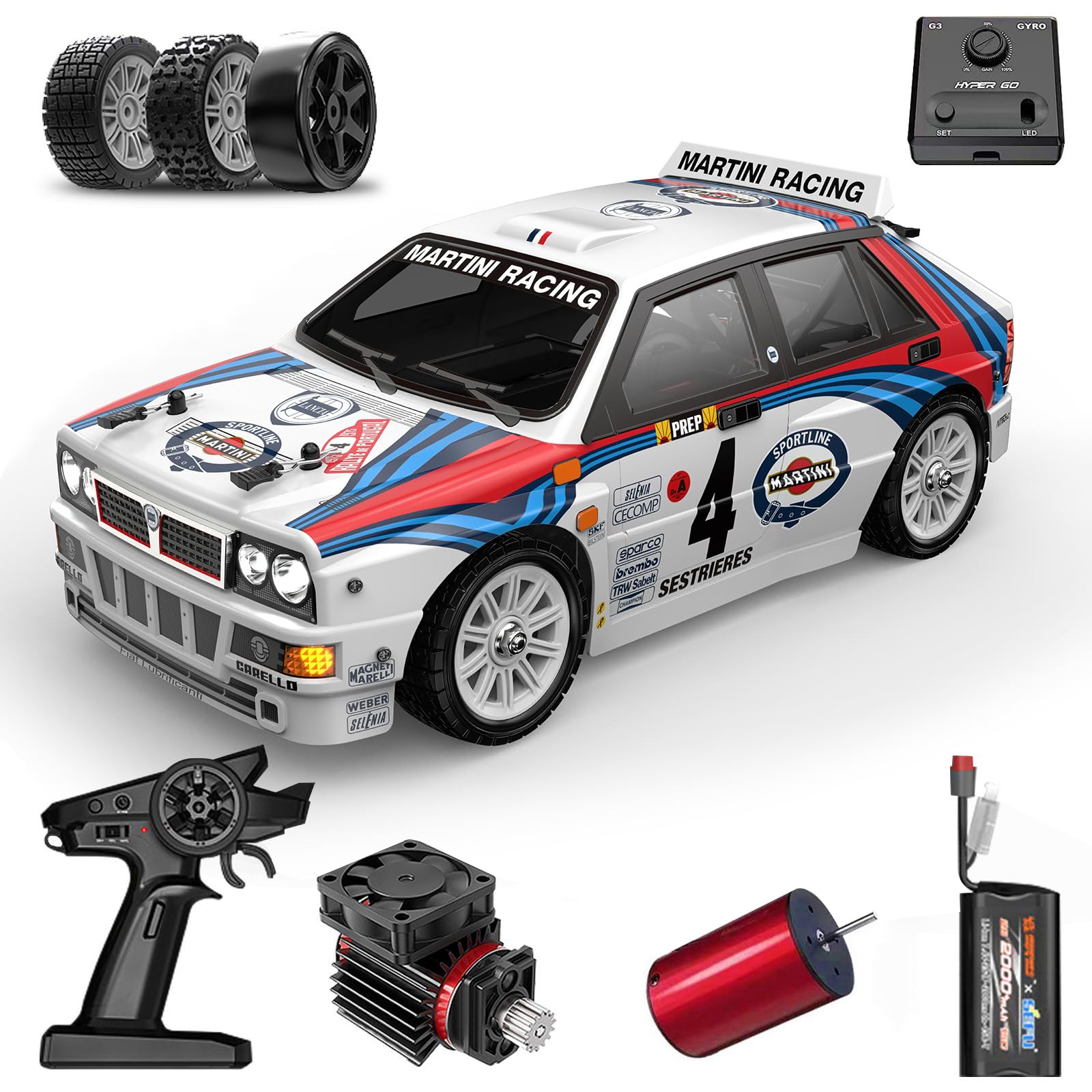 Amazon.com: Fenamx Mjx Hyper go 4x4 Brushless Rc Cars 14302 Hyper