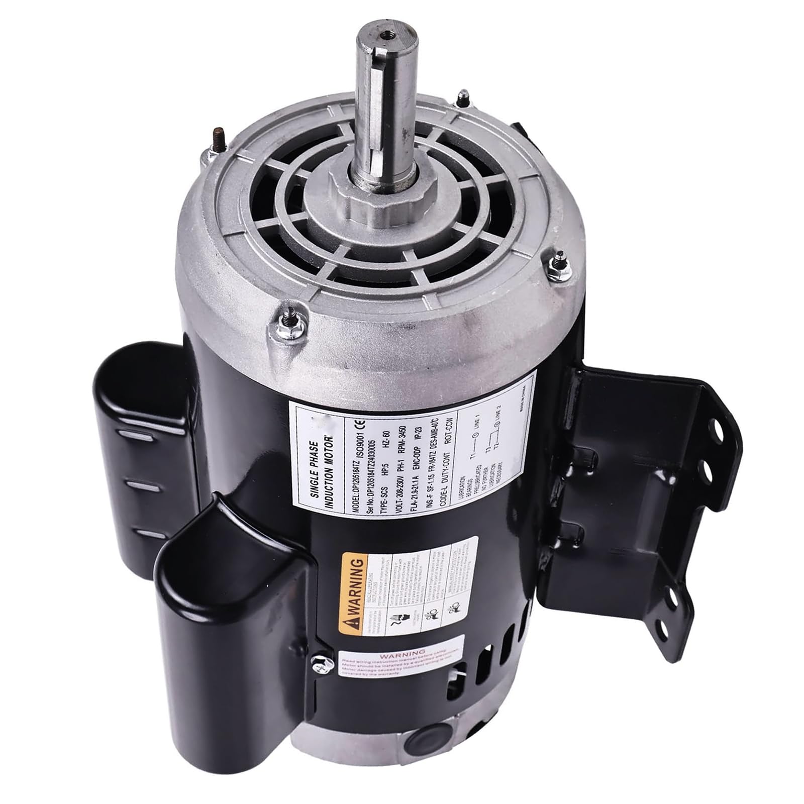 BNUSLO 5HP 7/8'' Shaft 208/230V 21.9/21.1 Amps 184 Frame 3450 RPM