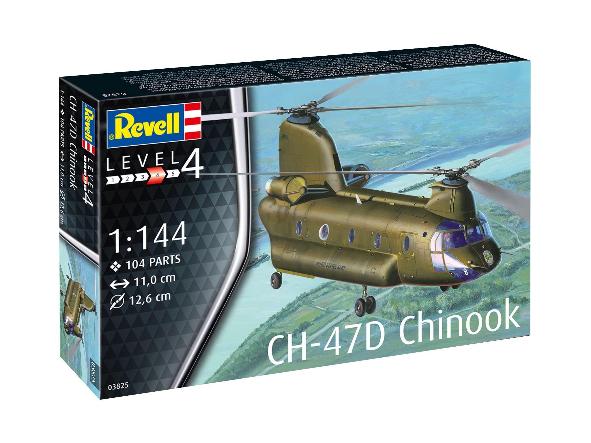 Amazon | ドイツレベル(Revell) 1/144 アメリカ陸軍 CH-47D チヌーク