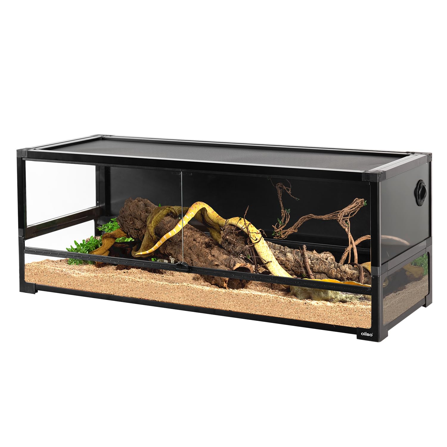 Amazon | 243L 爬虫類 飼育ケージ 折りたたみ式 グラステラリウム W120