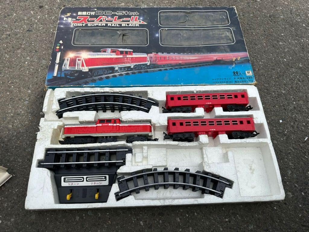 Amazon | トミー スーパーレール DD-51セット 玩具 レトロ鉄道模型